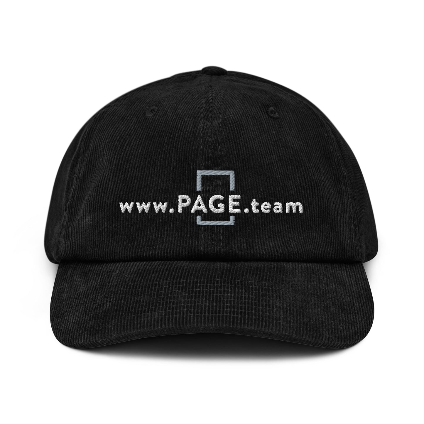 Corduroy hat with Logo