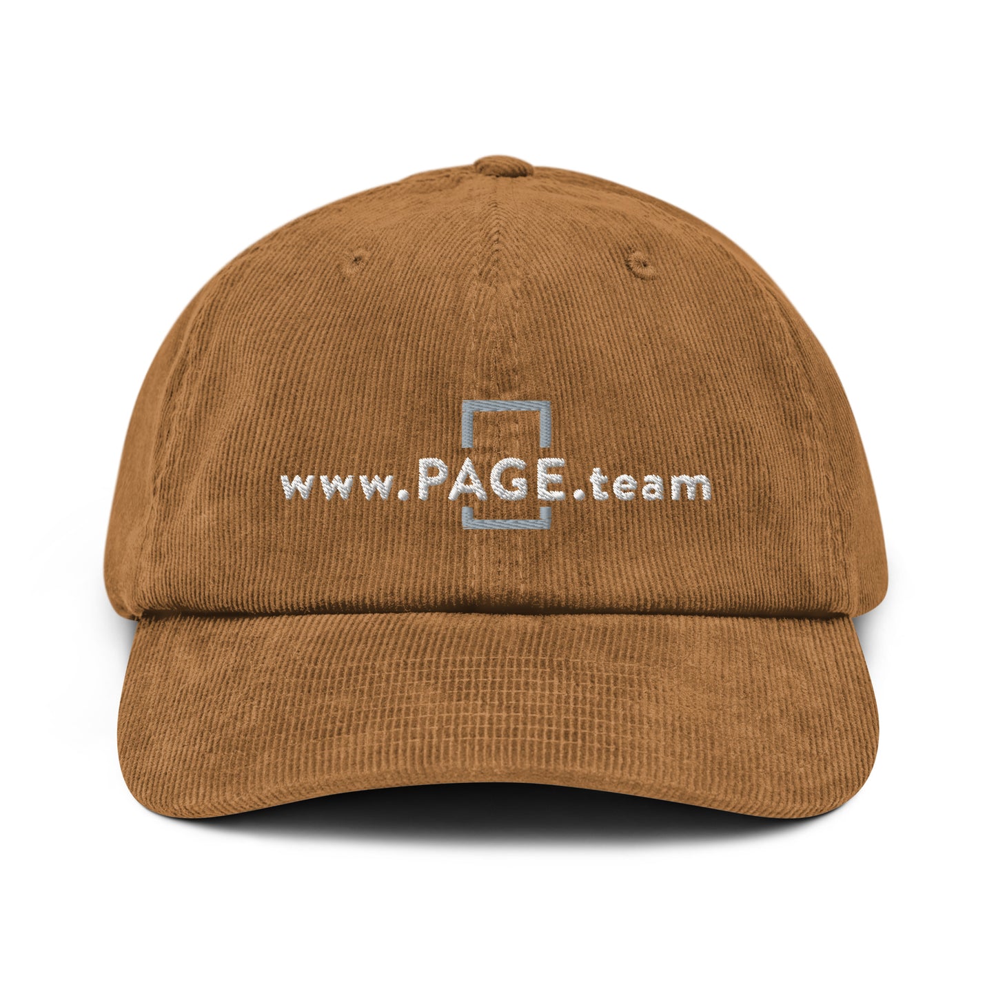 Corduroy hat with Logo