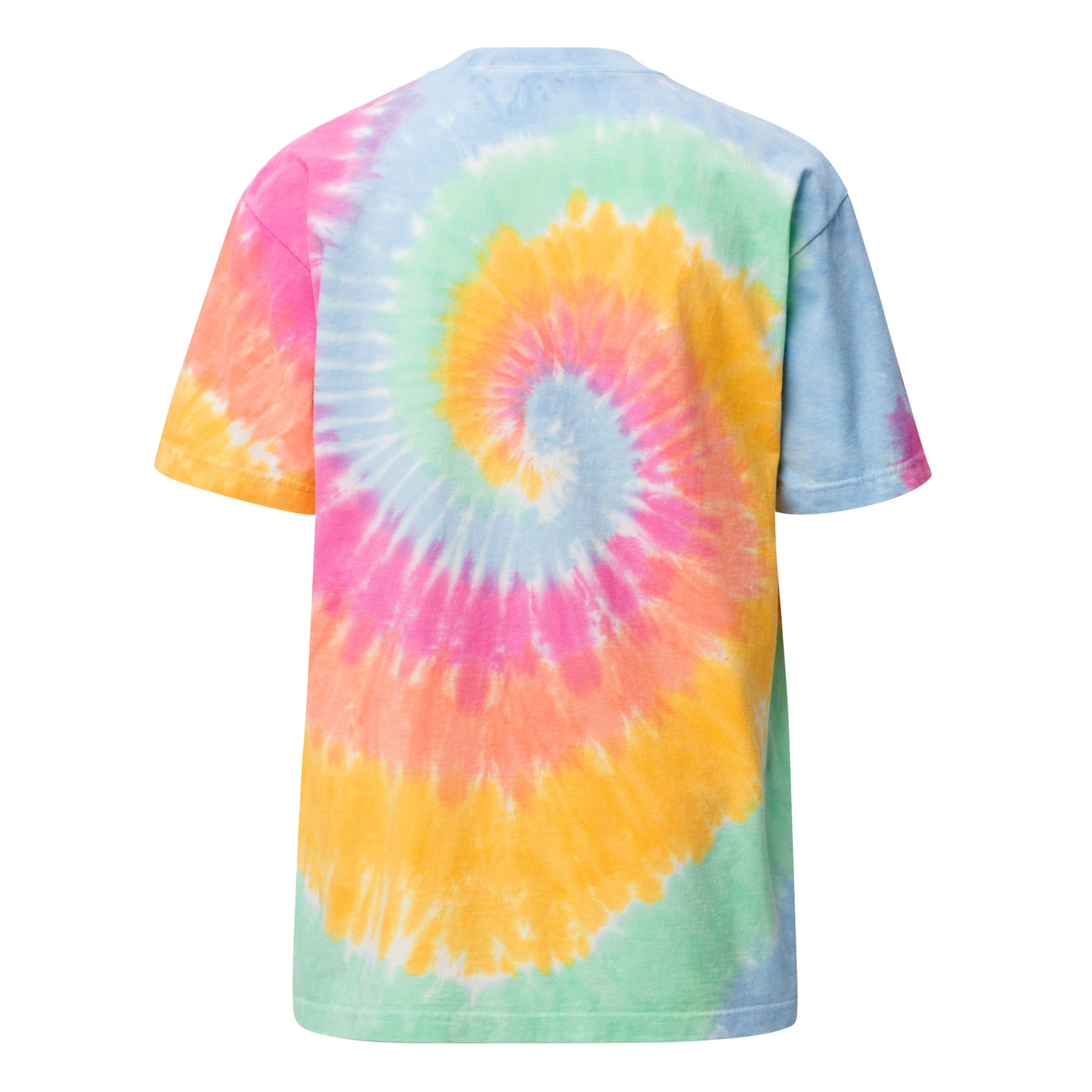 Oversized tie-dye t-shirt with Logo