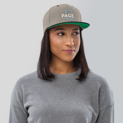 Snapback Hat with Logo