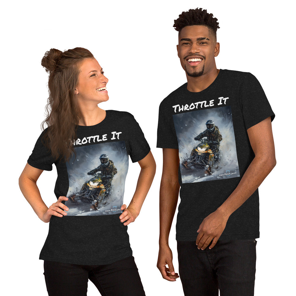 Unisex t-shirt - Throttle It