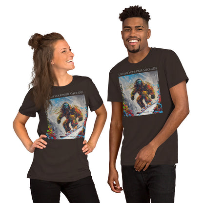 Unisex t-shirt - Unleash Your Inner Sasquatch