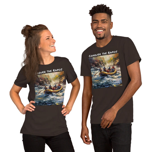 Unisex t-shirt - Conquer the Rapids