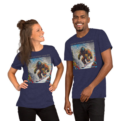 Unisex t-shirt - Unleash Your Inner Sasquatch