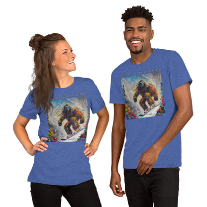 Unisex t-shirt - Unleash Your Inner Sasquatch