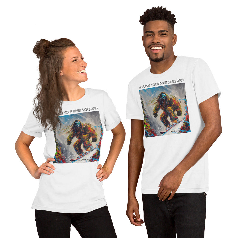 Unisex t-shirt - Unleash Your Inner Sasquatch